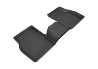 Thumbnail for 3D MAXpider 2017-2020 Jeep Compass Kagu 2nd Row Floormats - Black