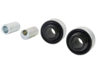 Thumbnail for Whiteline Plus 10/08+ Mitsubishi Lancer CJ Anti-Lift/Caster Fr C/A - Lwr Inner Rear Bushing Kit