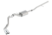 Thumbnail for Borla S-Type Cat-Back 14 Sierra 1500 Ext. Cab Stnd Bed/CC Short Bed 143.5in WB Side Exit Exhaust