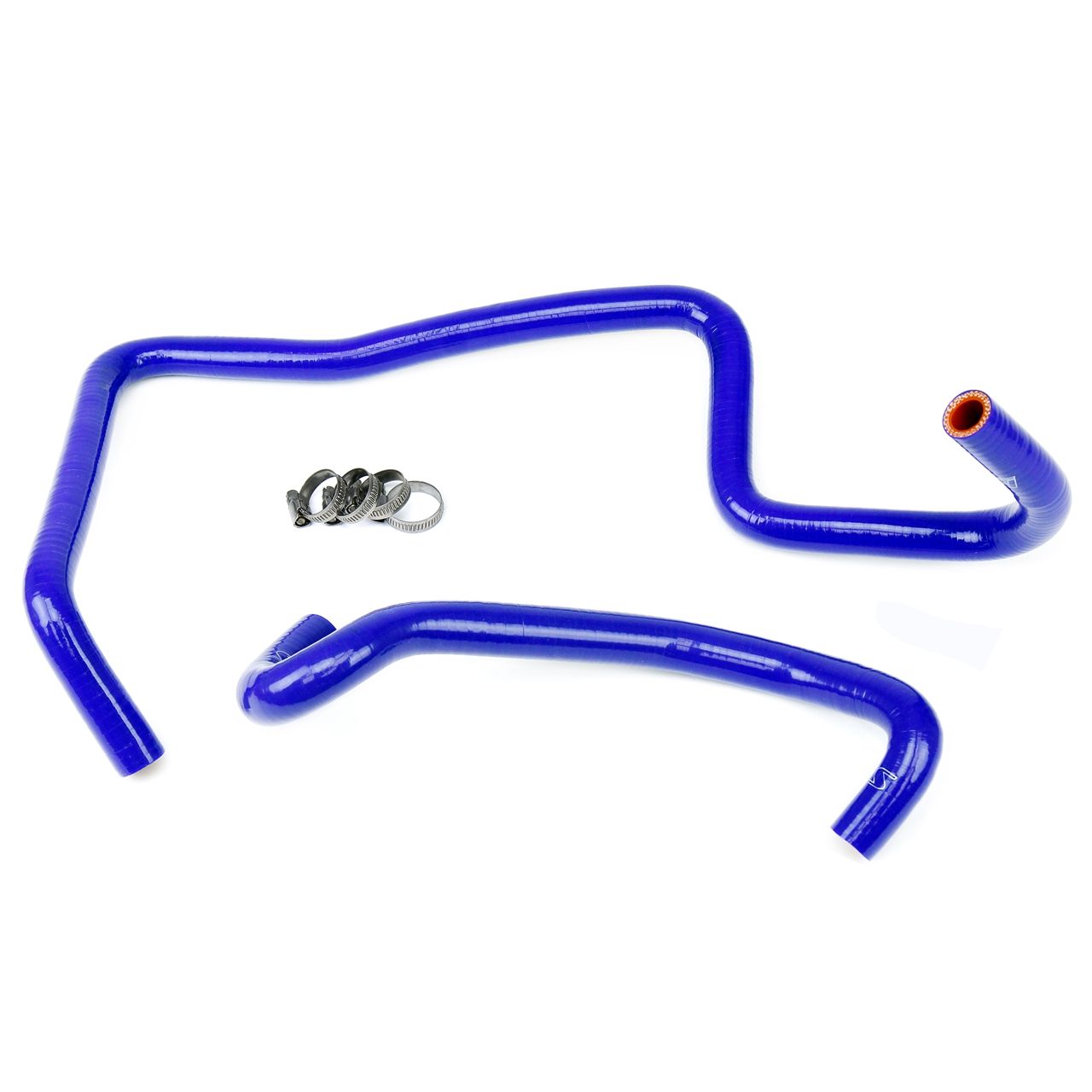 HPS Blue Reinforced Silicone Heater Hose Kit Coolant for Jeep 06-10 Grand Cherokee WK1 SRT8 6.1L V8