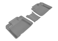 Thumbnail for 3D MAXpider 2015-2020 Ford Edge Kagu 2nd Row Floormats - Gray