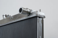 Thumbnail for CSF Nissan R33 Skyline GT-R/GTS Full Billet Aluminum High-Performance Radiator - Black