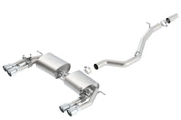 Thumbnail for Borla 13-15 Audi S3 S-Type Dual Round Rolled Catback Exhaust