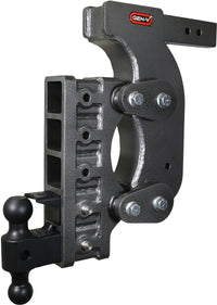 Thumbnail for Gen-Y The Boss Torsion-Flex 2.5in Receiver 18in Drop Hitch w/Dual-Ball/Pintle Lock/Stab Kit