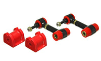 Thumbnail for Energy Suspension 13 Scion FR-S / Subaru BRZ Red 14mm Rear Sway Bar Bushing Kit