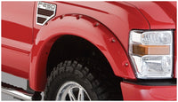 Thumbnail for Bushwacker 08-10 Ford F-250 Super Duty Styleside Pocket Style Flares 4pc 81.0/96.0in Bed - Black