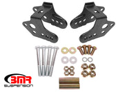 Thumbnail for BMR 79-04 Ford Mustang Control Arm Relocation Bracket - Black Hammertone