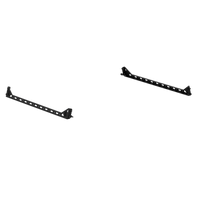 Thumbnail for Road Armor TRECK Dual Lower 6-1/2ft Bed Accessory Rail Mounts - Tex Blk (Pair)
