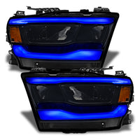 Thumbnail for Oracle 19-21 RAM 1500 RGB+W Headlight DRL Kit Reflector LED - w/ BC1 Controller SEE WARRANTY
