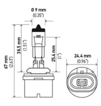 Thumbnail for Hella Optilux 893 12V 37.5W Extreme Yellow Bulbs (Pair)