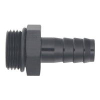 Thumbnail for DeatschWerks 10AN ORB Male to 1/2in Male Triple Barb Fitting (Incl O-Ring) - Anodized Matte Black