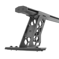 Thumbnail for Go Rhino 15-22 Ford F-150 / 07-21 Toy. Tundra XRS Cross Bars Kit - Tex Blk (Attch Tonneau Cvr T-Trk)