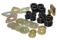 Thumbnail for Energy Suspension Body Mount Set-Reg Access & Dbl Cab - Black