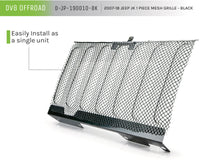 Thumbnail for DV8 Offroad 2007-2018 Jeep JK Black Mesh Grille