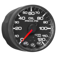 Thumbnail for Autometer Spek-Pro - Nascar 2-1/16in Oil Press 0-120 psi Bfb Ecu