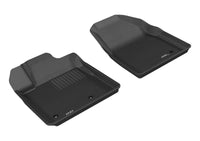 Thumbnail for 3D MAXpider 2009-2015 Honda Pilot Kagu 1st Row Floormat - Black