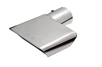 Thumbnail for Gibson Rectangle Sport Tip - Left - 6x2.75in OD/2in Inlet/9.5in Length - Stainless
