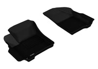 Thumbnail for 3D MAXpider 2012-2019 Dodge Journey Kagu 1st Row Floormat - Black