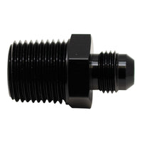 Thumbnail for DeatschWerks 6AN Male Flare to 1/2in Male NPT Adapter - Anodized Matte Black