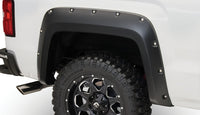 Thumbnail for Bushwacker 14-18 GMC Sierra 1500 Pocket Style Flares 2pc 69.3/78.8/97.8in Bed - Black