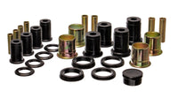 Thumbnail for Energy Suspension 75 Chevy Monza/Vega Black Rear Control Arm Bushing Set