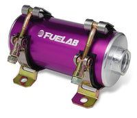 Thumbnail for Fuelab Prodigy High Pressure EFI In-Line Fuel Pump - 1500 HP - Purple