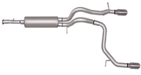 Thumbnail for Gibson 07-10 Hummer H3 Base 3.7L 2.5in Cat-Back Dual Split Exhaust - Aluminized