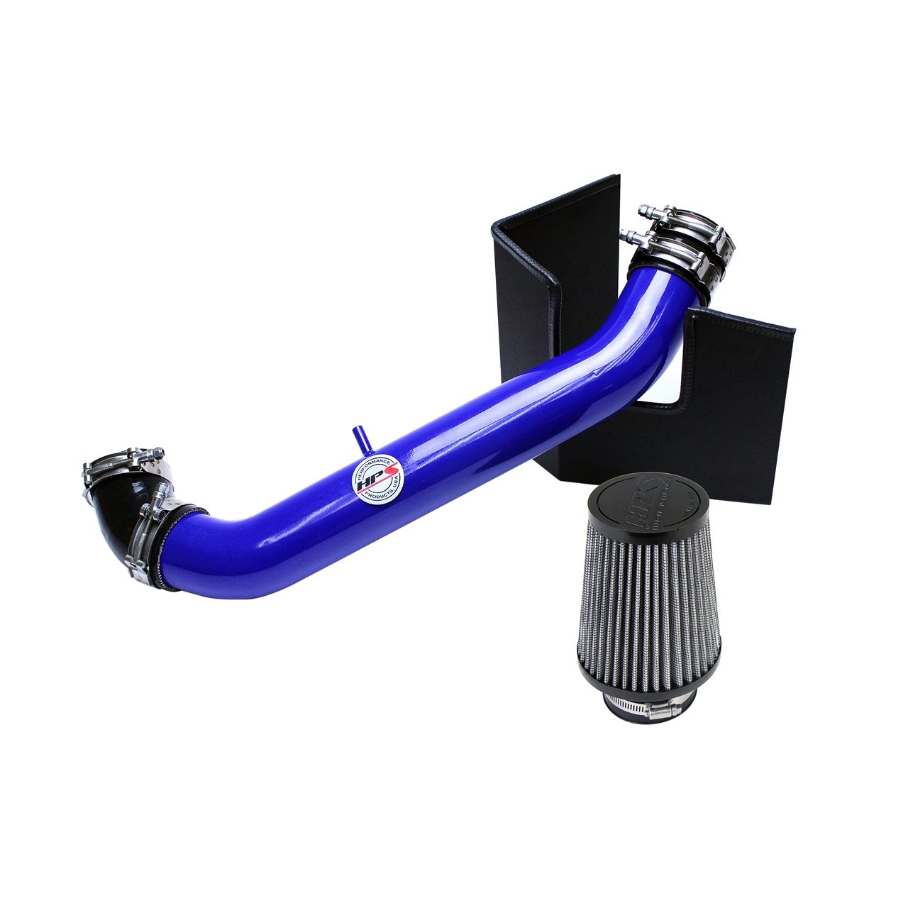 HPS Shortram Air Intake 1999-2005 Mazda Miata 1.8L Non Turbo, Includes Heat Shield, Blue