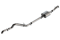 Thumbnail for Borla 21-22 Ford Bronco 2.3L 2DR/4DR T-304 Stainless Steel Cat-Back S-Type Exhaust - Brushed