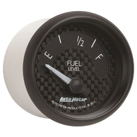 Thumbnail for Autometer GT Series 52mm Short Sweep Electronic 73-10 ohms Fuel Level (For most Ford and Chrysler)