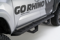 Thumbnail for Go Rhino 07-18 Jeep Wrangler JK RB10 Complete Kit w/RB10 + Brkts + 2 RB10 Drop Steps