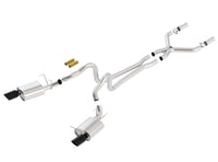 Thumbnail for Borla 2011-2012 Mustang GT 5.0L Black Chrome 4.5in Rd Tip ATAK Catback Exhaust