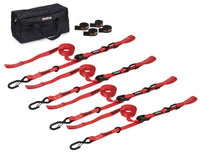 Thumbnail for SpeedStrap 1In Motorcycle Tie-Down Kit - Red