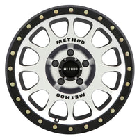 Thumbnail for Method MR305 NV 17x8.5 0mm Offset 5x150 116.5mm CB Machined/Black Street Loc Wheel