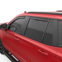 Thumbnail for EGR 21-23 Chevrolet Tahoe In-Channel Window Visors Front/Rear Set Matte Black