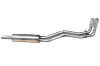 Thumbnail for Gibson 98-01 Dodge Ram 1500 Laramie 3.9L 2.5in Cat-Back Dual Sport Exhaust - Aluminized