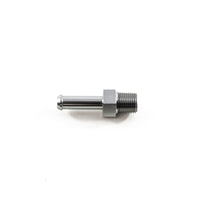Thumbnail for DeatschWerks 1/8in NPT Male Thread 1/4in Hose Barb - Anodized Matte Black