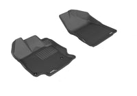 Thumbnail for 3D MAXpider 2012-2012 Toyota Venza Kagu 1st Row Floormat - Black