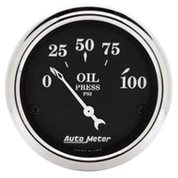 Thumbnail for Autometer 40-46 Chevrolet Truck 5 Gauge Dash Kit (MPH/FUEL/OILP/WTMP/BAT) - Old Tyme Black