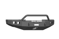 Thumbnail for Road Armor 17-20 Ford F-250 Stealth Front Winch Bumper w/Pre-Runner Guard - Tex Blk