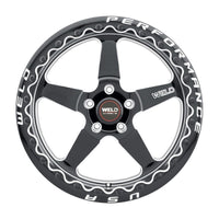 Thumbnail for Weld S904 18x10 Ventura Beadlock 5x115 ET30 BS6.70 Gloss BLK MIL DIA 78.1
