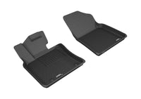 Thumbnail for 3D MAXpider 2018-2020 Toyota Camry Kagu 1st Row Floormat - Black