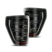 Thumbnail for AlphaRex 21-22 Ford F150 LUXX LED Projector Tail Lights - Alpha-Black