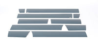 Thumbnail for Putco 09-14 Ford F-150 Super Cab 8ft Long Box - 7in Wide (10pcs) Black Platinum Rocker Panels