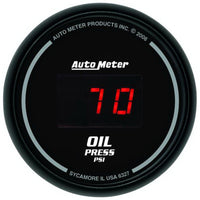Thumbnail for AutoMeter Gauge Kit 5 Pc. 3-3/8in. & 2-1/16in. Elec Speedo Digital Black Dial W/ Red Led