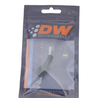 Thumbnail for DeatschWerks 1/8in NPT Male Thread 5/16in Hose Barb - Anodized Matte Black