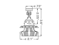 Thumbnail for Oracle H13 4000 Lumen LED Headlight Bulbs (Pair) - 6000K SEE WARRANTY