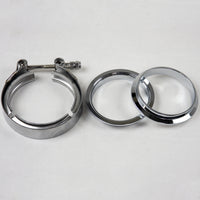 Thumbnail for Granatelli 3.0in Mating Male to Female Flanges w/V-Band Clamp