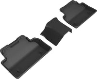 Thumbnail for 3D MAXpider 18-20 Jaguar E-Pace Kagu 2nd Row Floormats - Black
