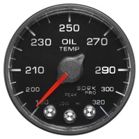 Thumbnail for Autometer Spek-Pro - Nascar 2-1/16in Oil Temp 180- 320F Bfb Ecu